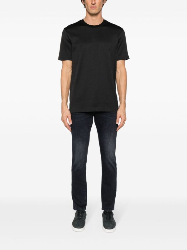 ⁦crew-neck cotton T-shirt⁩ - الصورة ⁦4⁩