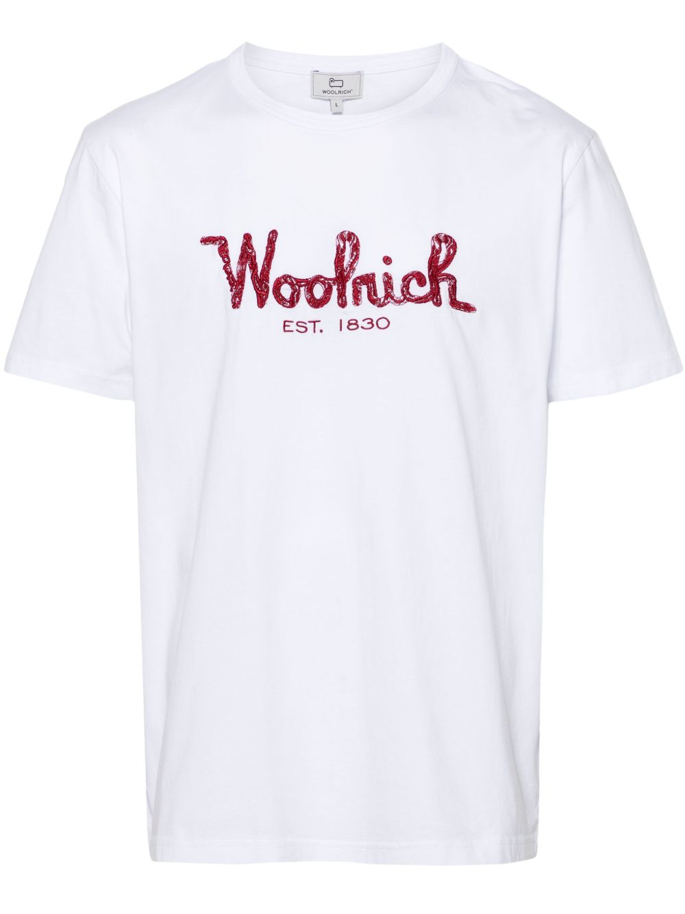 embroidered-logo cotton T-shirt