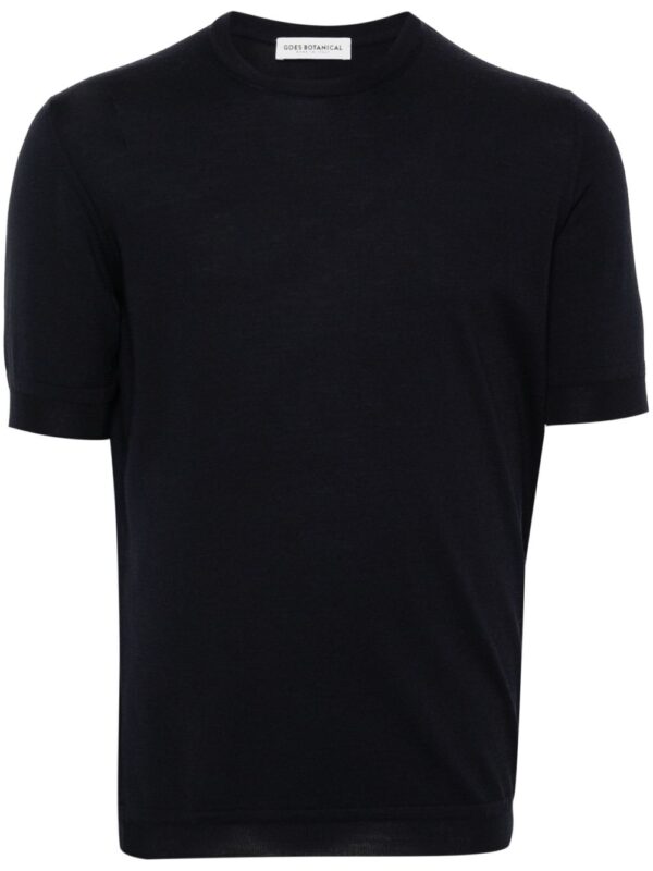 fine-knit merino wool top
