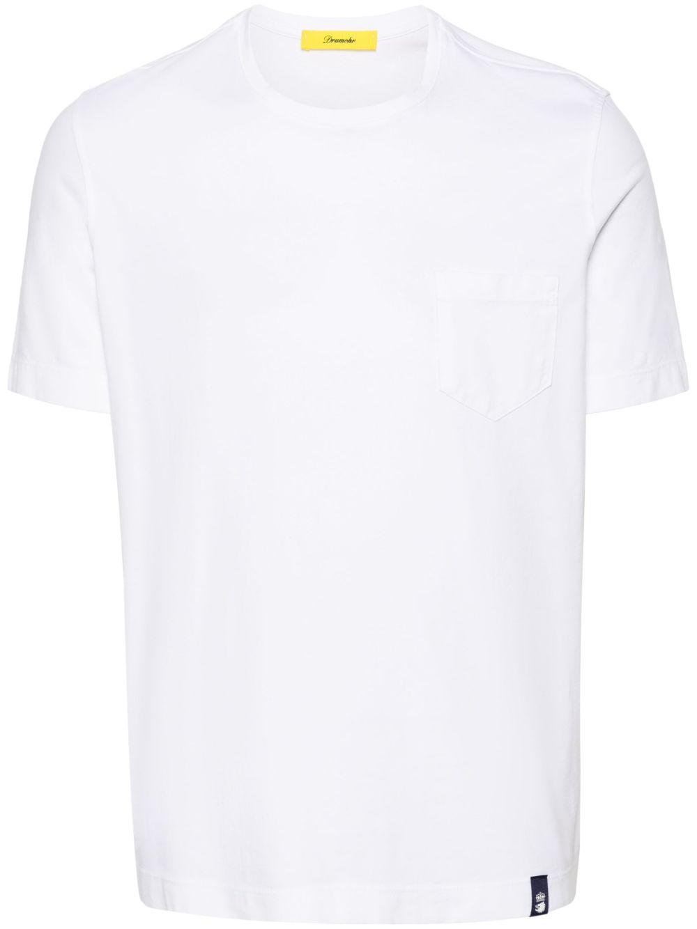 appliqué-logo cotton T-shirt