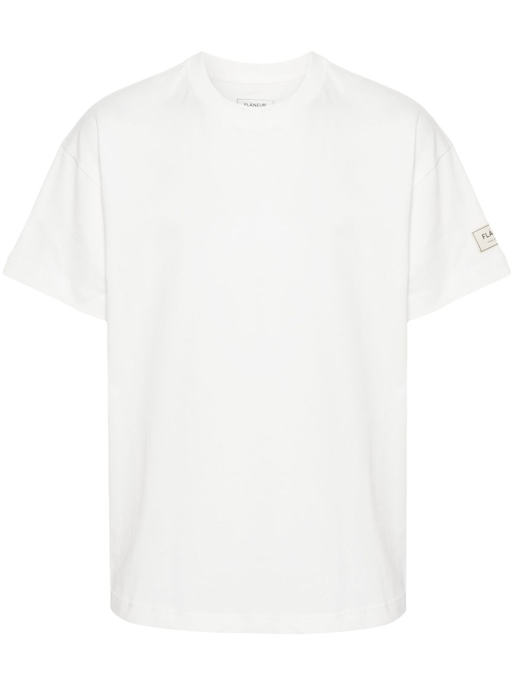 appliqué-logo cotton T-shirt