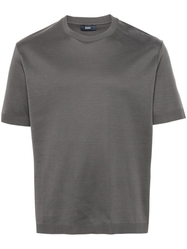 crew-neck cotton T-shirt