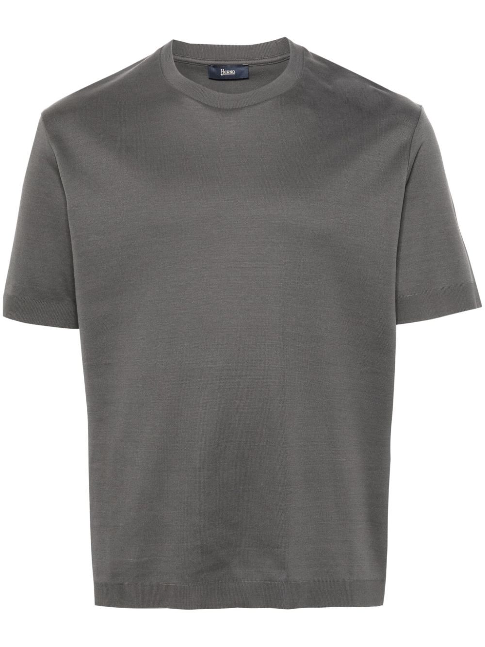 crew-neck cotton T-shirt
