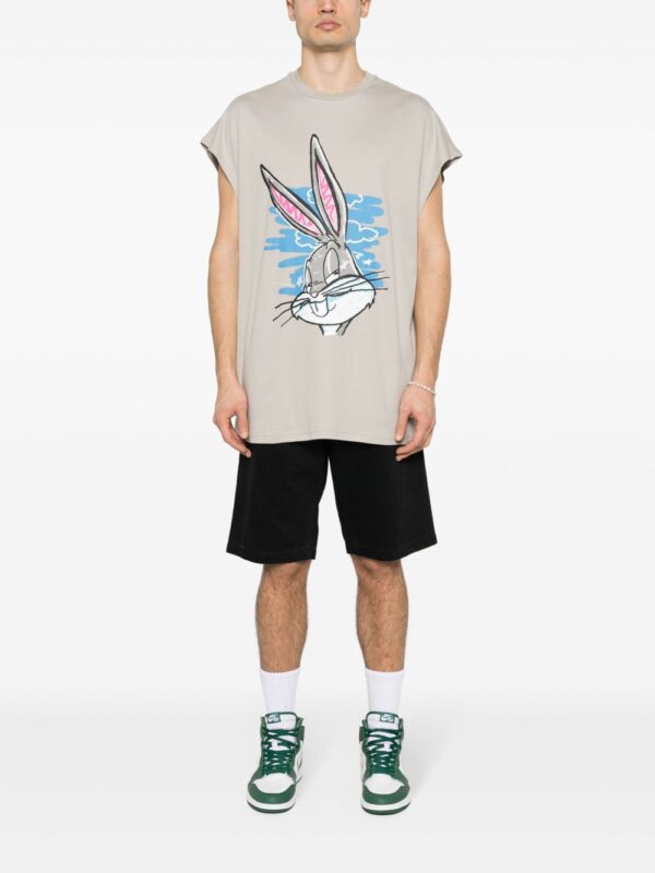 ⁦cartoon-print cotton T-shirt⁩ - الصورة ⁦3⁩