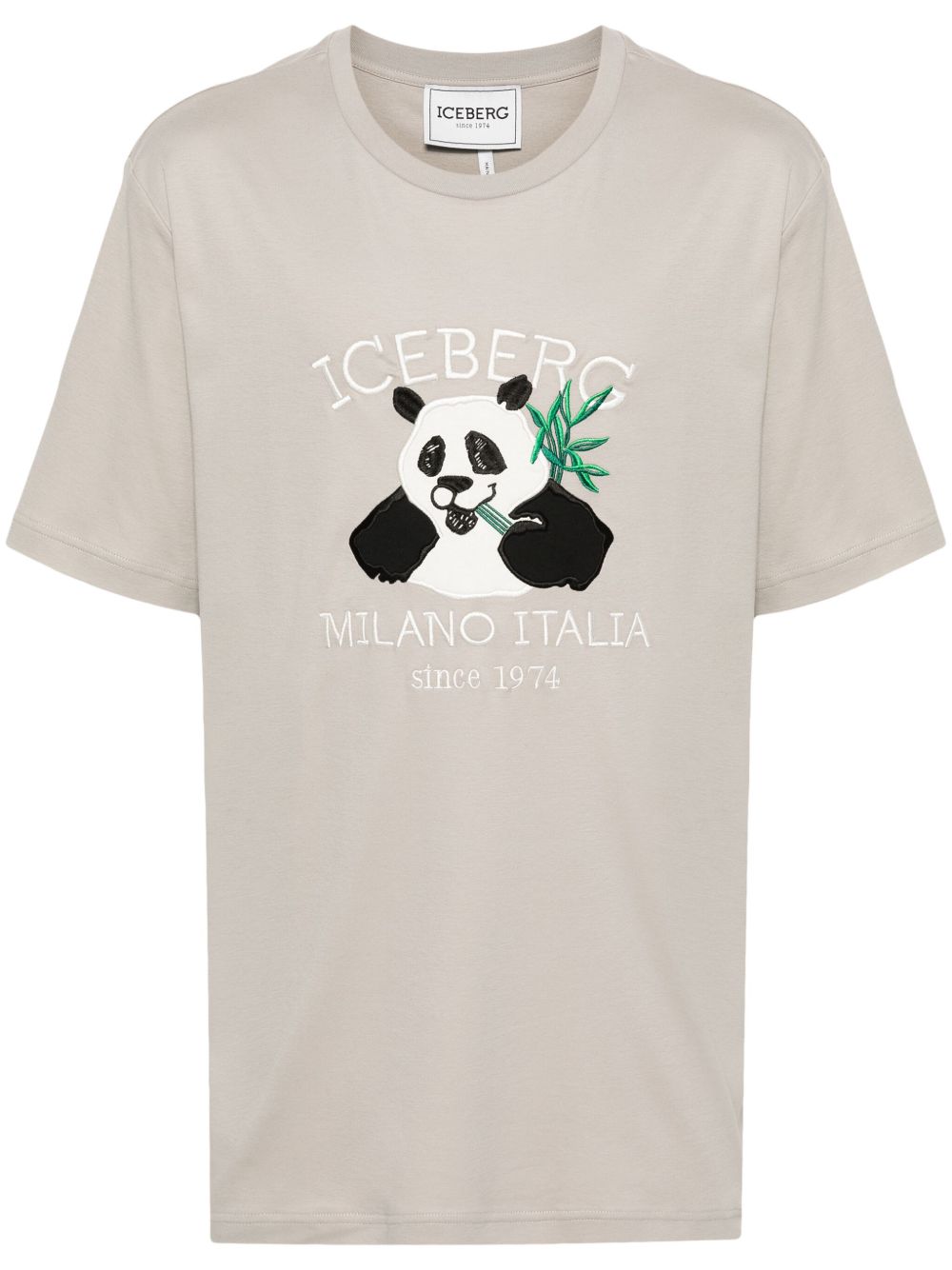 embroidered-logo cotton T-shirt