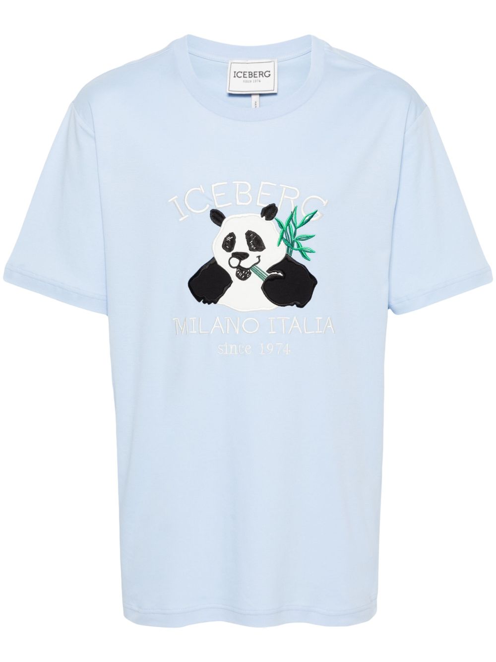 embroidered-logo cotton T-shirt