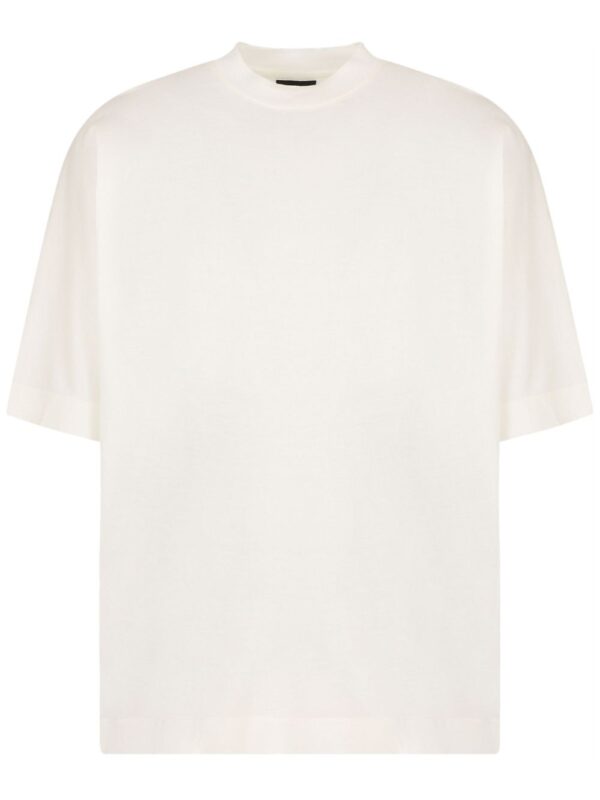 ⁦crew neck relaxed-fit T-shirt⁩ - الصورة ⁦3⁩