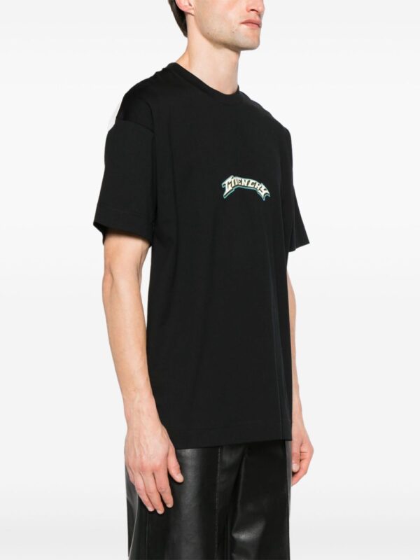 ⁦dragon-print cotton T-shirt⁩ - الصورة ⁦2⁩