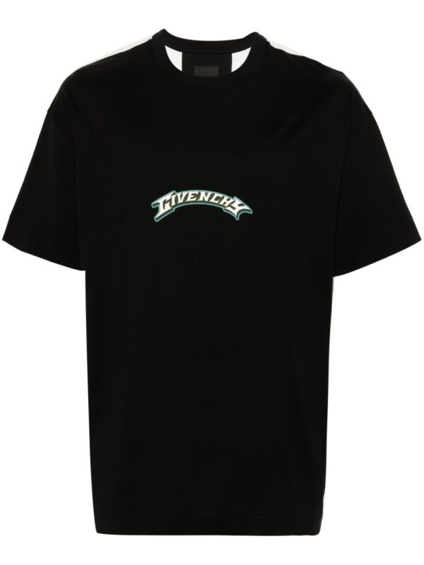 dragon-print cotton T-shirt