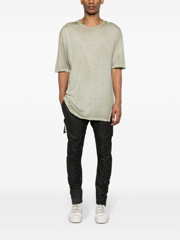 ⁦drop-shoulder mélange T-shirt⁩ - الصورة ⁦3⁩