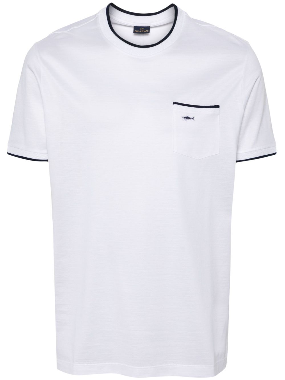 embroidered-logo T-shirt