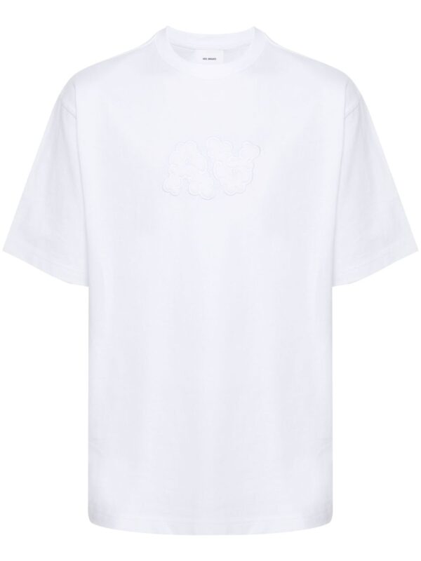 embossed-logo cotton T-shirt