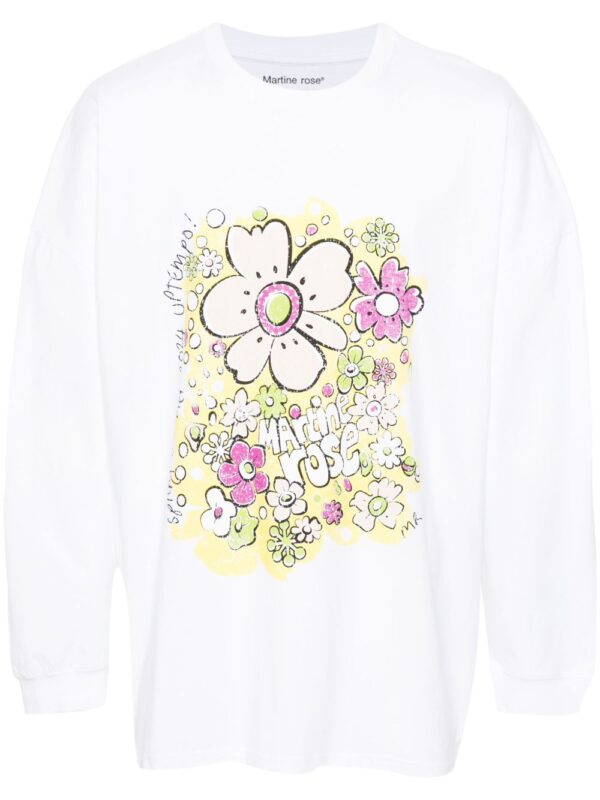 ⁦Festival Flower cotton T-shirt⁩ - الصورة ⁦4⁩