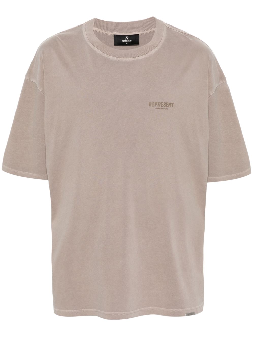 appliqué-logo cotton T-shirt