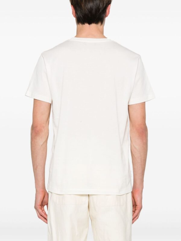⁦crew-neck cotton T-shirt⁩ - الصورة ⁦3⁩