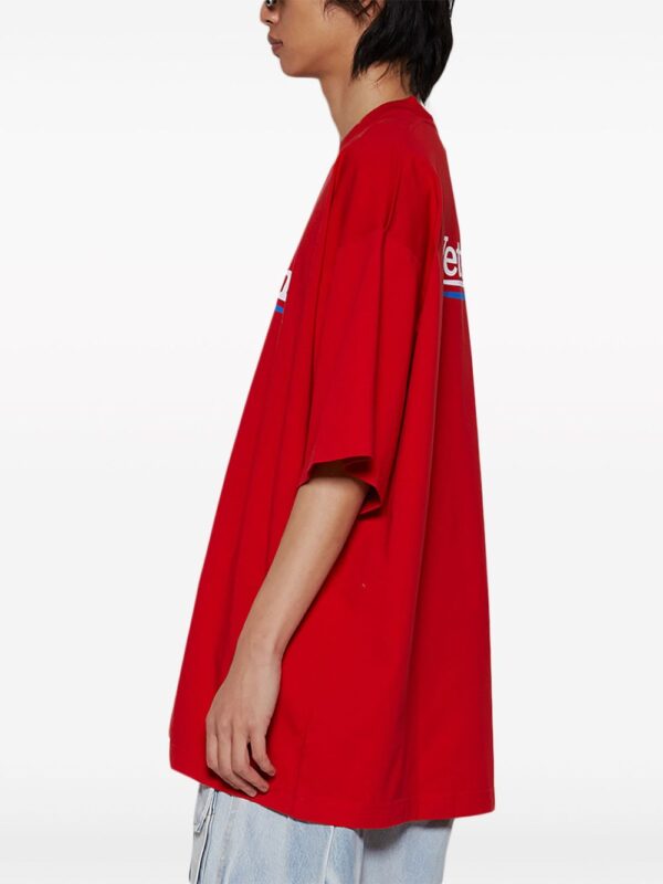 ⁦Campaign logo-print T-shirt⁩ - الصورة ⁦2⁩