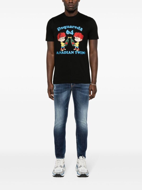 ⁦Cool Fit cotton T-shirt⁩ - الصورة ⁦2⁩