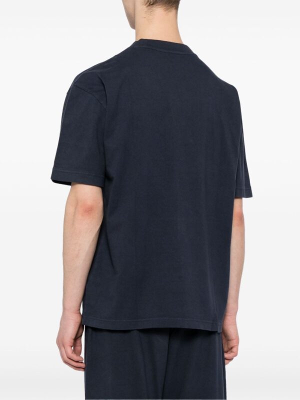 ⁦crew-neck cotton T-shirt⁩ - الصورة ⁦3⁩