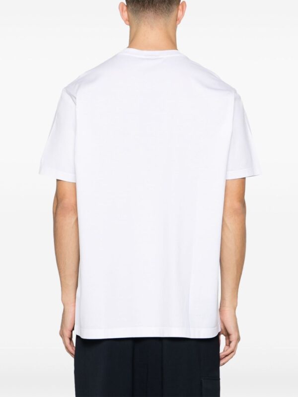⁦crew-neck cotton T-shirt⁩ - الصورة ⁦2⁩