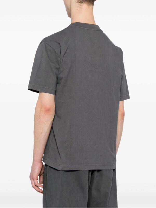 ⁦crew-neck cotton T-shirt⁩ - الصورة ⁦2⁩