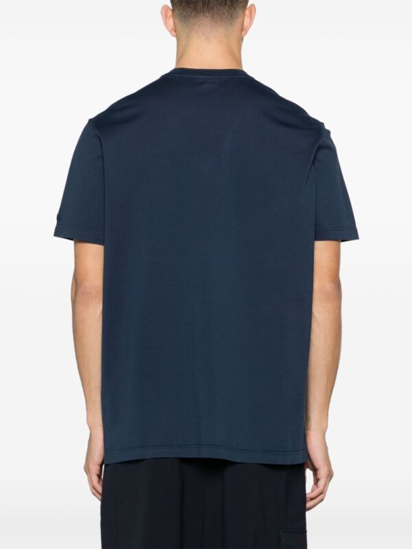 ⁦crew-neck cotton T-shirt⁩ - الصورة ⁦2⁩