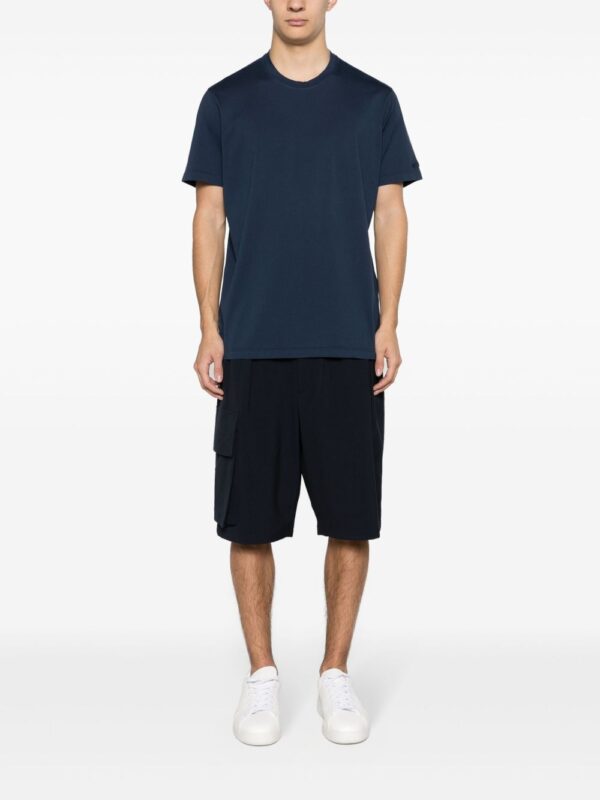 ⁦crew-neck cotton T-shirt⁩ - الصورة ⁦4⁩