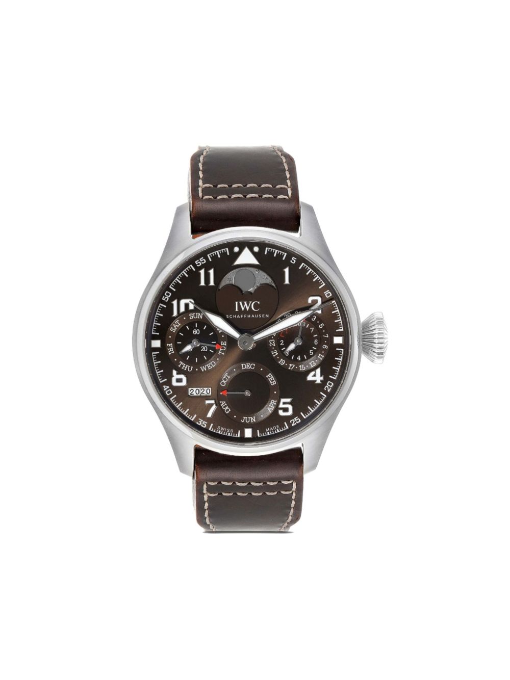 IWC Schaffhausen ساعة ‘بيغ بايلوت بربتشوال كالندر’ كلاسيكية 46 ملم
