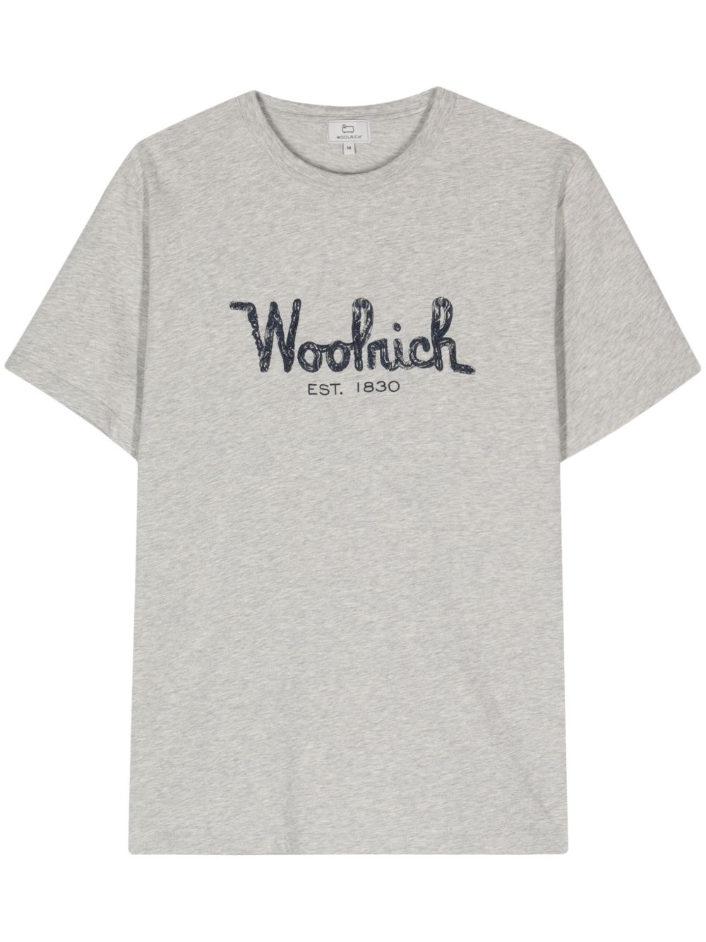 embroidered-logo cotton T-shirt