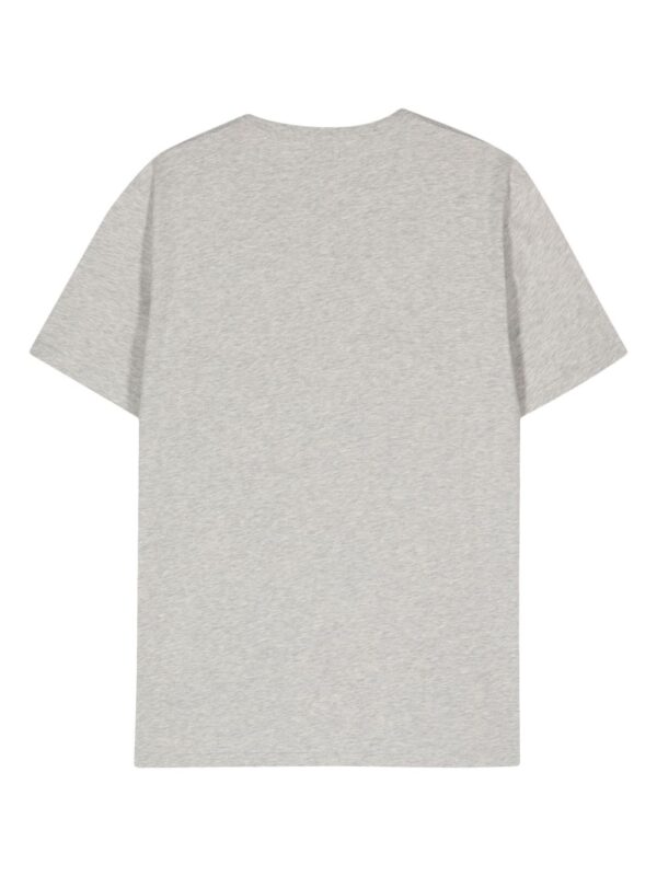 ⁦embroidered-logo cotton T-shirt⁩ - الصورة ⁦3⁩