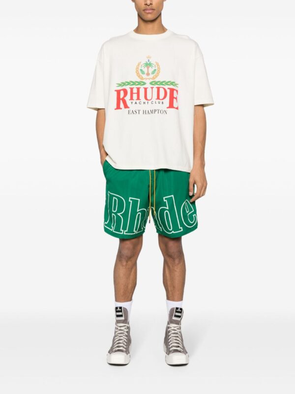⁦East Hampton Crest cotton T-shirt⁩ - الصورة ⁦4⁩