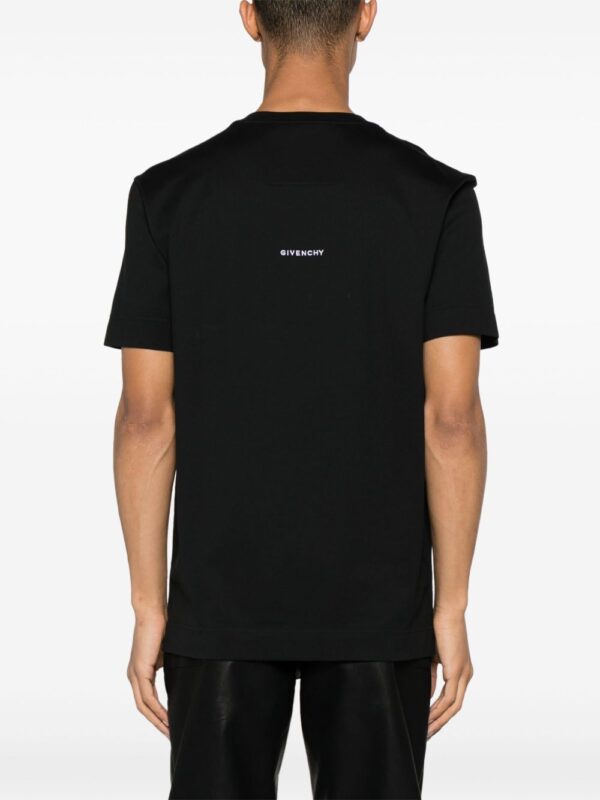 ⁦4G-embroidered cotton T-shirt⁩ - الصورة ⁦2⁩