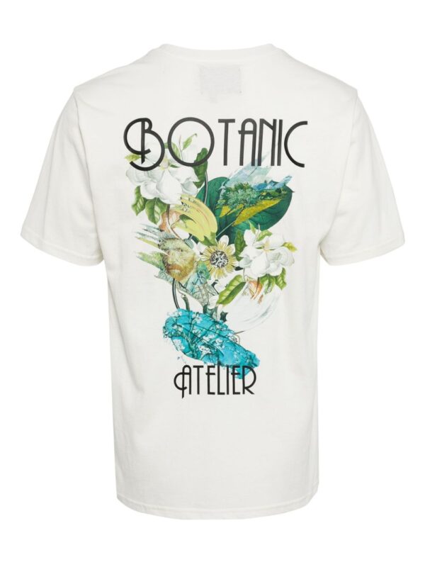 ⁦Botanic Atelier-print cotton T-shirt⁩ - الصورة ⁦3⁩