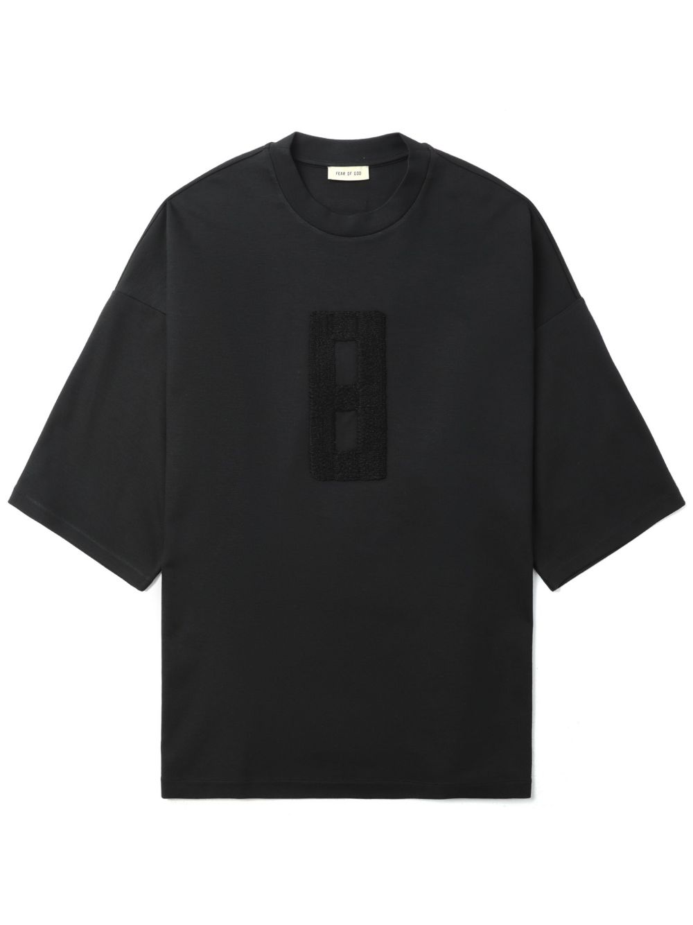 Embroidered 8 oversized T-shirt