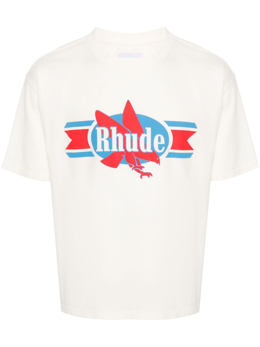Chevron Eagle cotton T-shirt