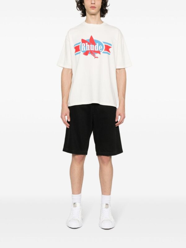 ⁦Chevron Eagle cotton T-shirt⁩ - الصورة ⁦4⁩