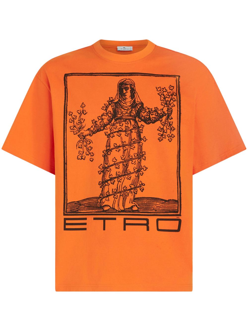 Allegory of Strength-print cotton T-shirt