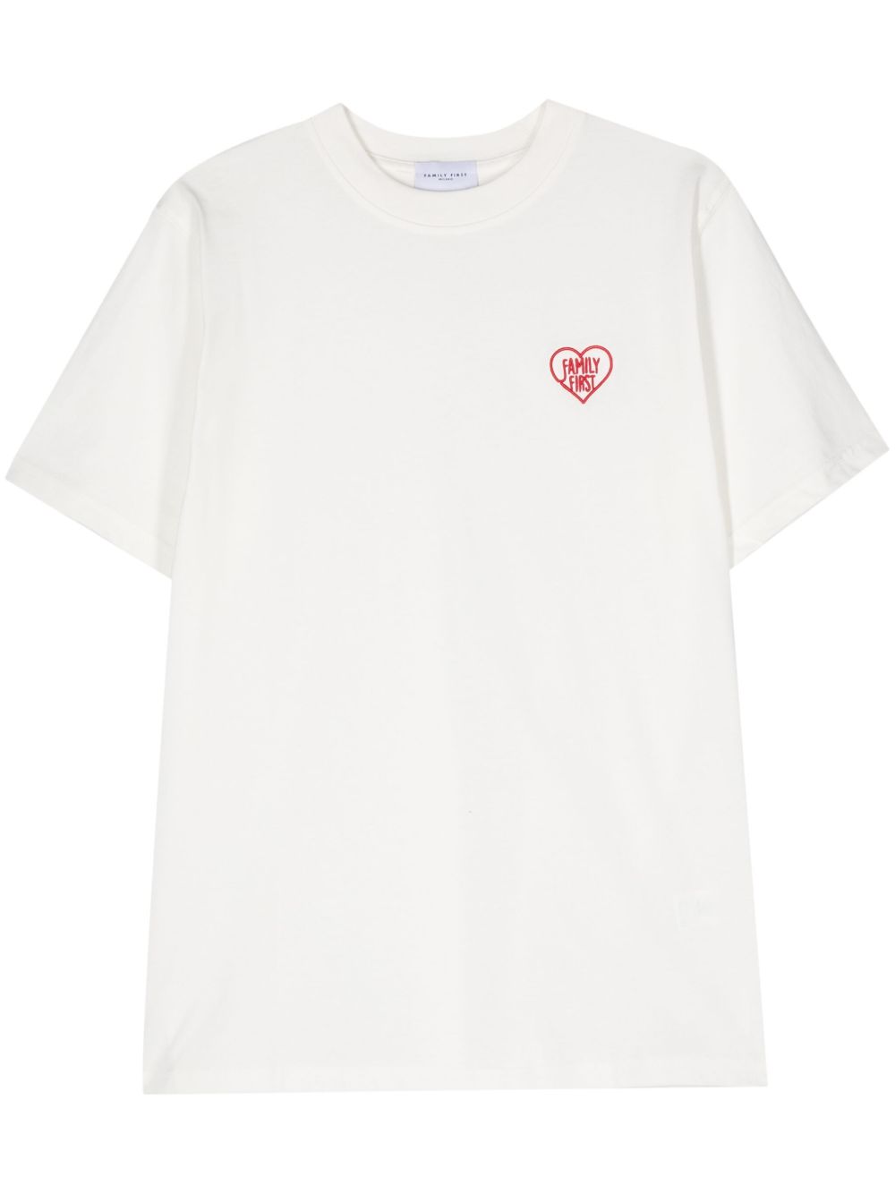 embroidered-logo cotton T-shirt