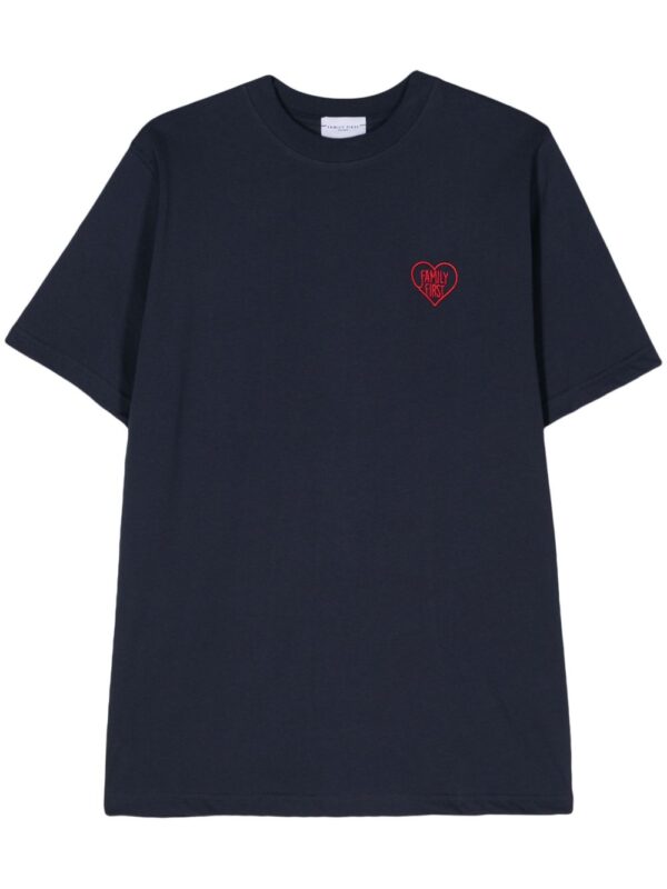 embroidered-logo cotton T-shirt