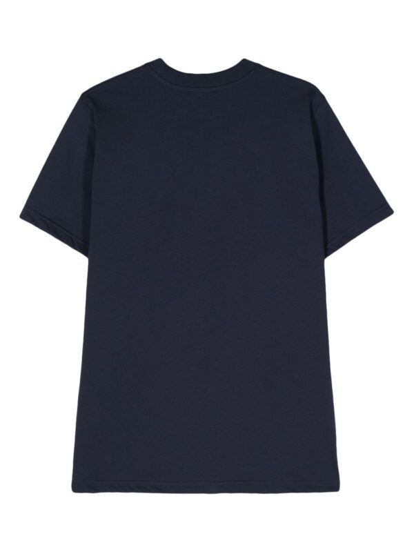 ⁦embroidered-logo cotton T-shirt⁩ - الصورة ⁦3⁩