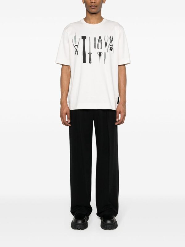 ⁦Fendi Tools cotton T-shirt⁩ - الصورة ⁦4⁩