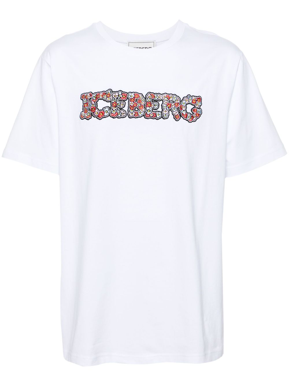5D logo-embroidered T-shirt