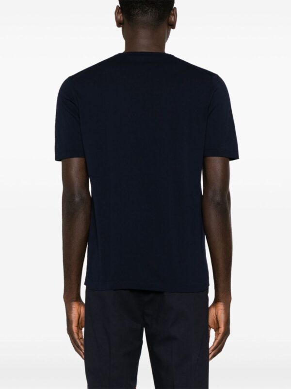 ⁦crew-neck knitted T-shirt⁩ - الصورة ⁦2⁩