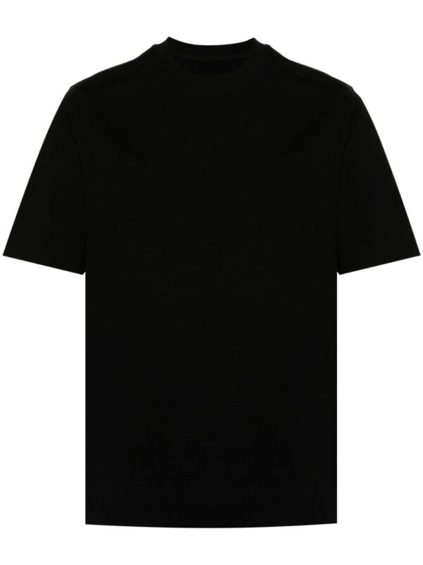 crew-neck piqué T-shirt
