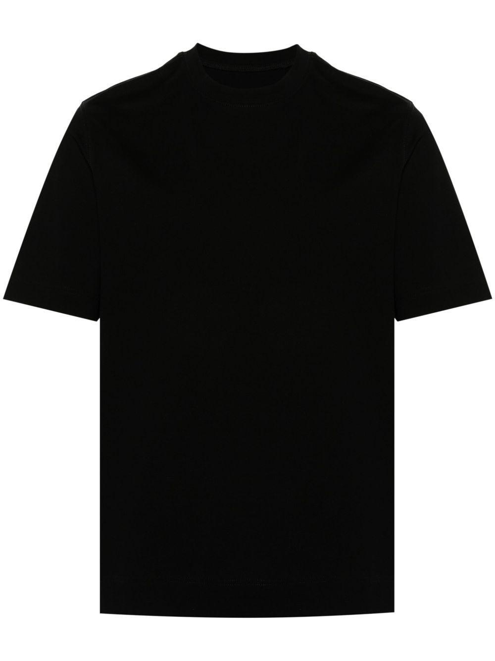 crew-neck piqué T-shirt