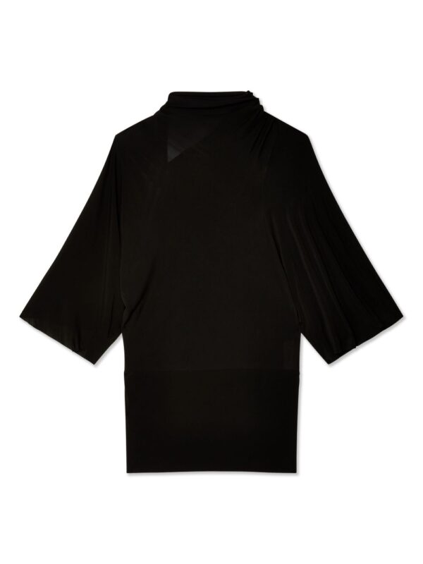 ⁦asymmetric short-sleeve T-shirt⁩ - الصورة ⁦2⁩