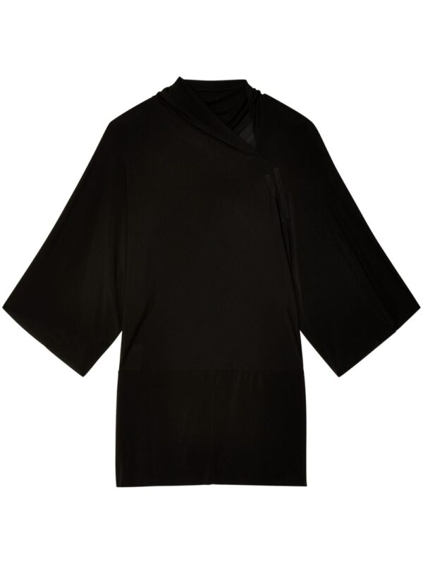 asymmetric short-sleeve T-shirt
