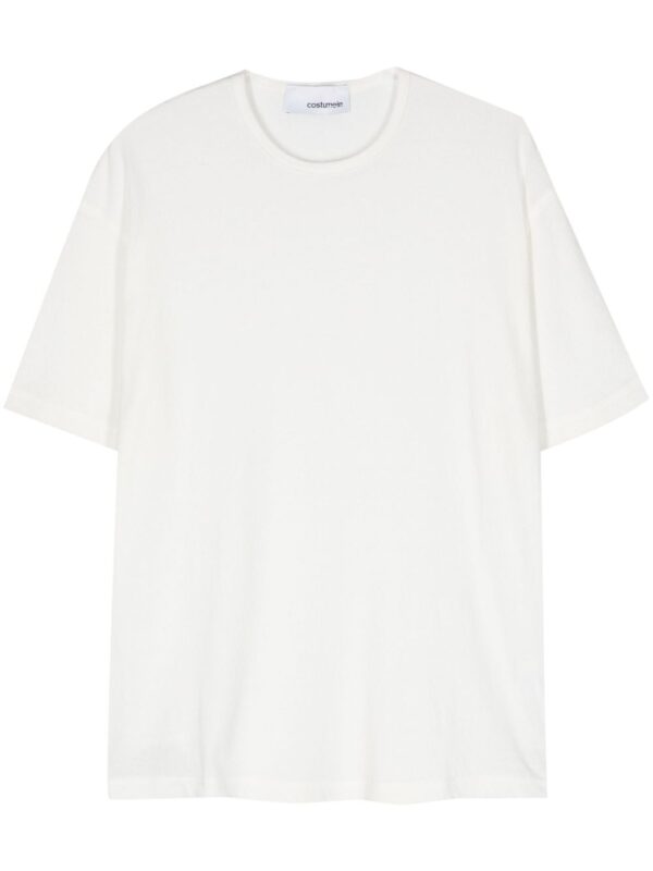 crepe cotton T-shirt