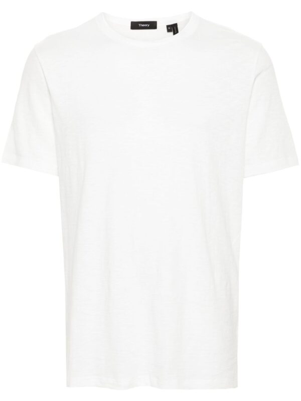 ⁦Essential slub-texture T-shirt⁩ - الصورة ⁦4⁩