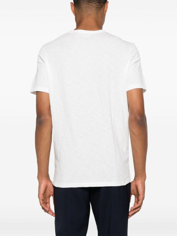 ⁦Essential slub-texture T-shirt⁩ - الصورة ⁦2⁩