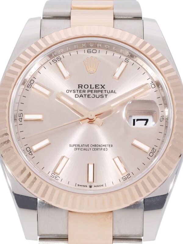 ⁦Rolex ساعة 'ديت جست' كلاسيكية 41 ملم 2022⁩ - الصورة ⁦2⁩